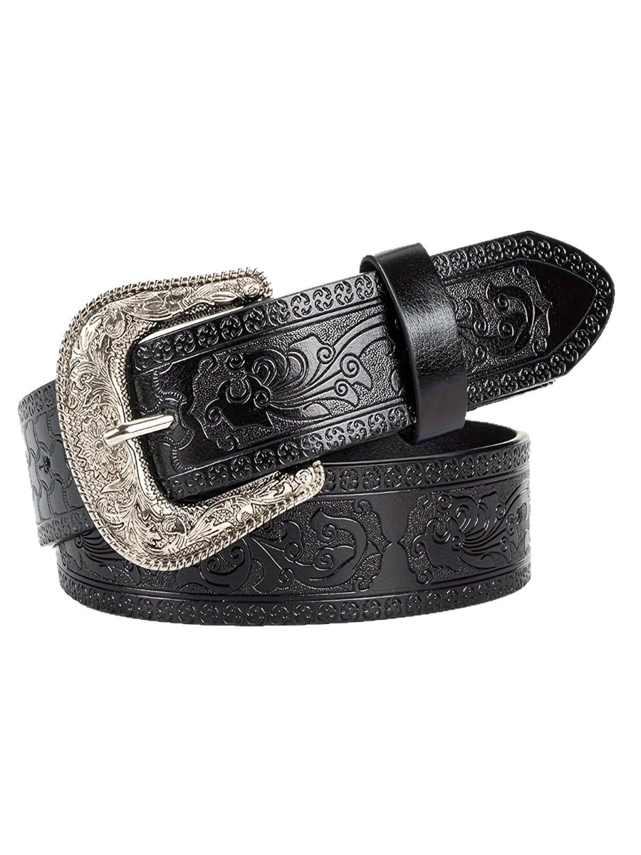 Women's Vintage Western Denim Style Belt MDA0136H3Y