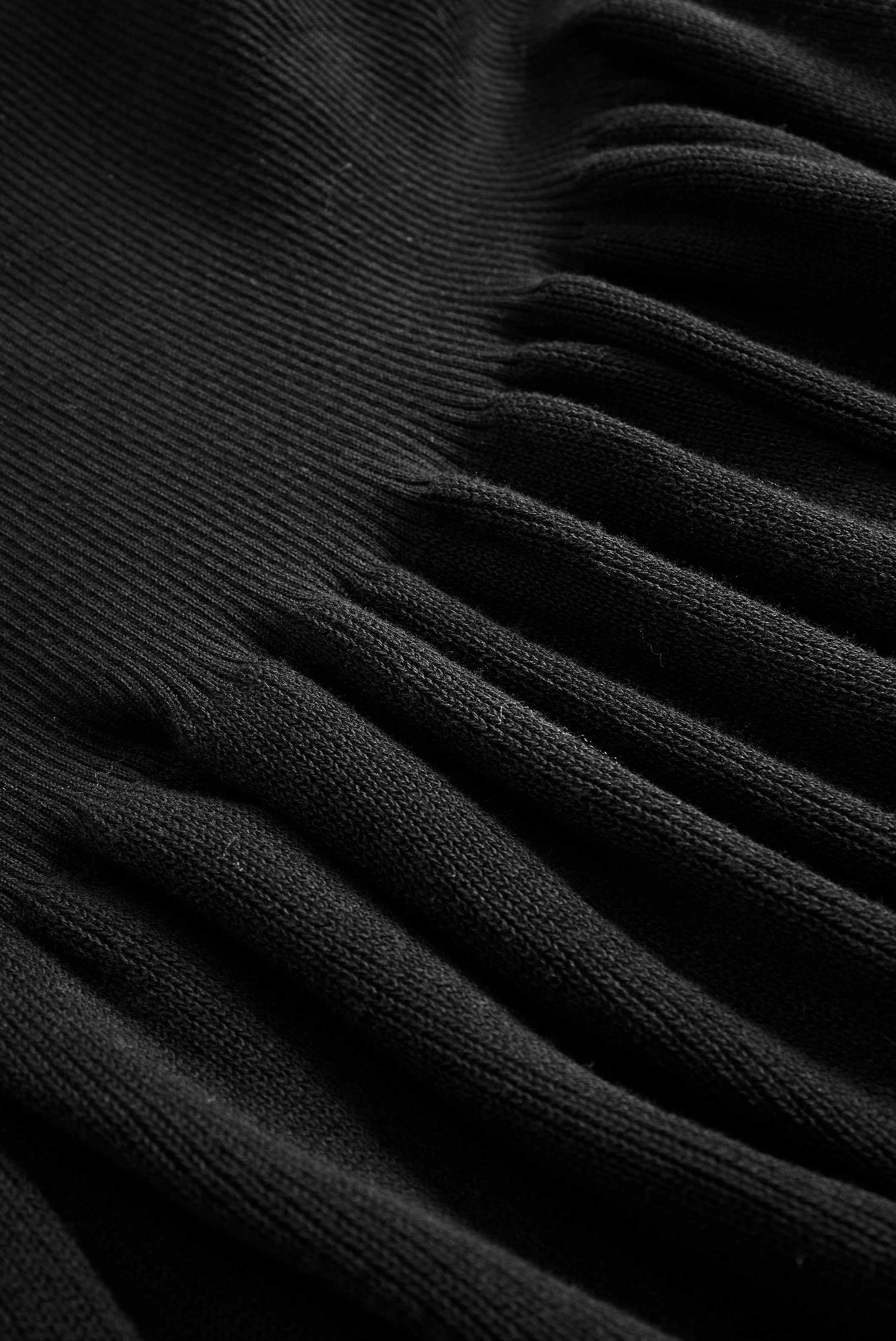 Women's Knitted V-neck Slim Long Sleeves Maxi Dress (Without Belt)MDA0717H5Y