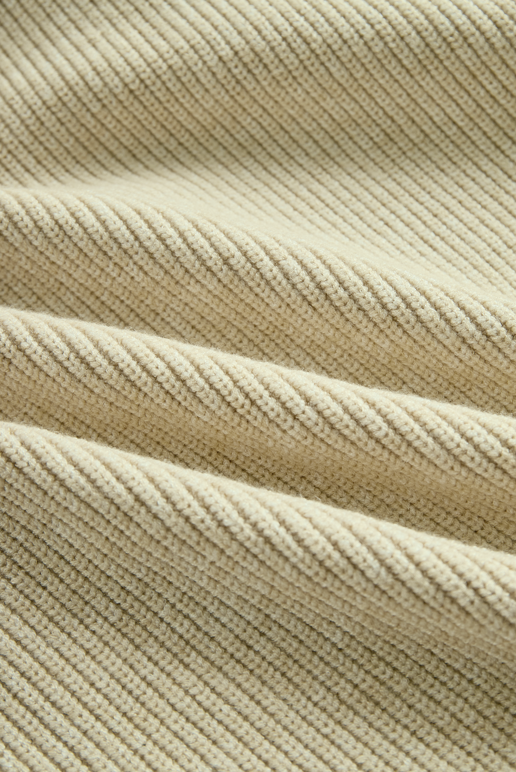 Women's Knitted Lapel Long Sleeve Loose Mini Dress MDA0191H1Y