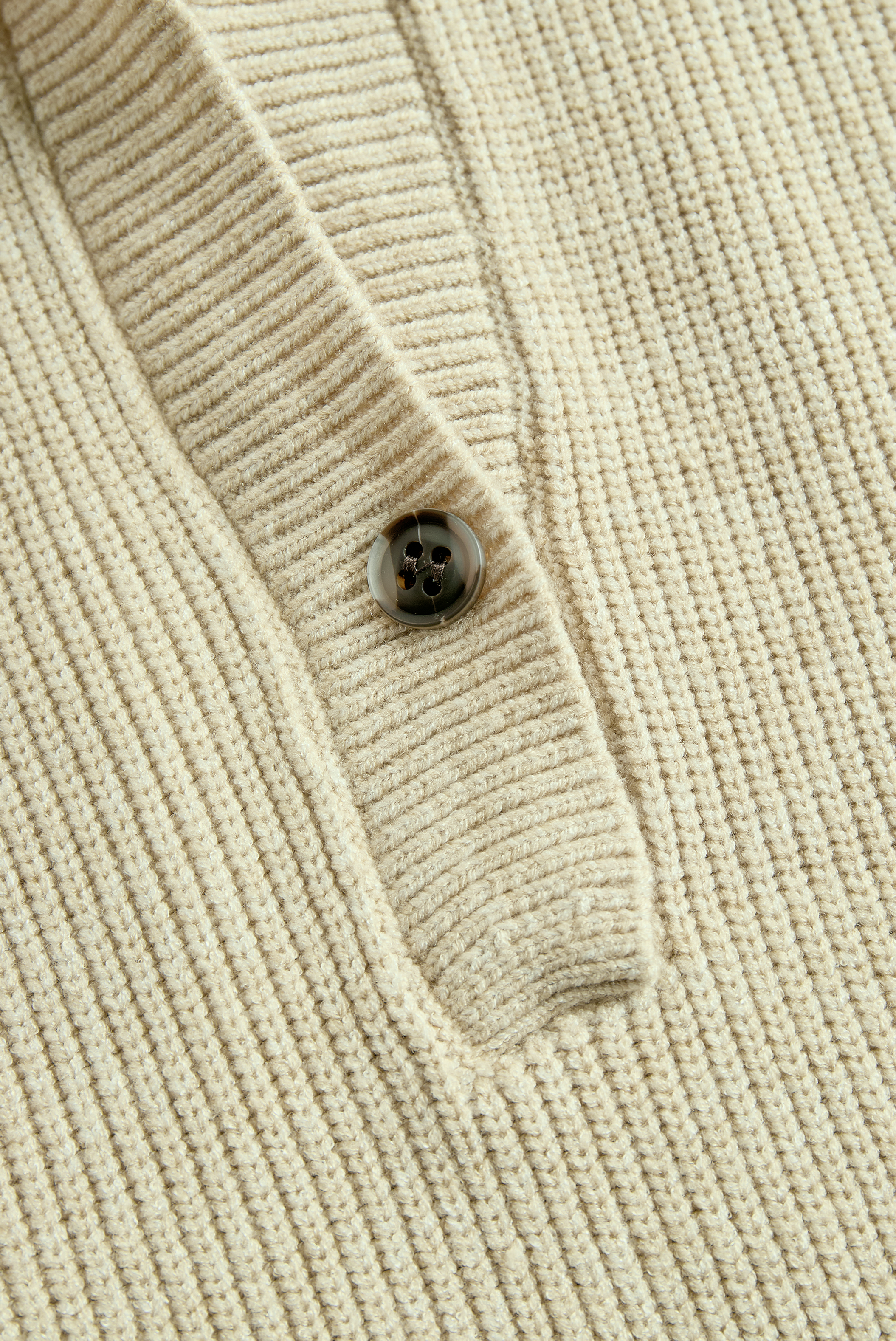 Women's Knitted Lapel Long Sleeve Loose Mini Dress MDA0191H1Y