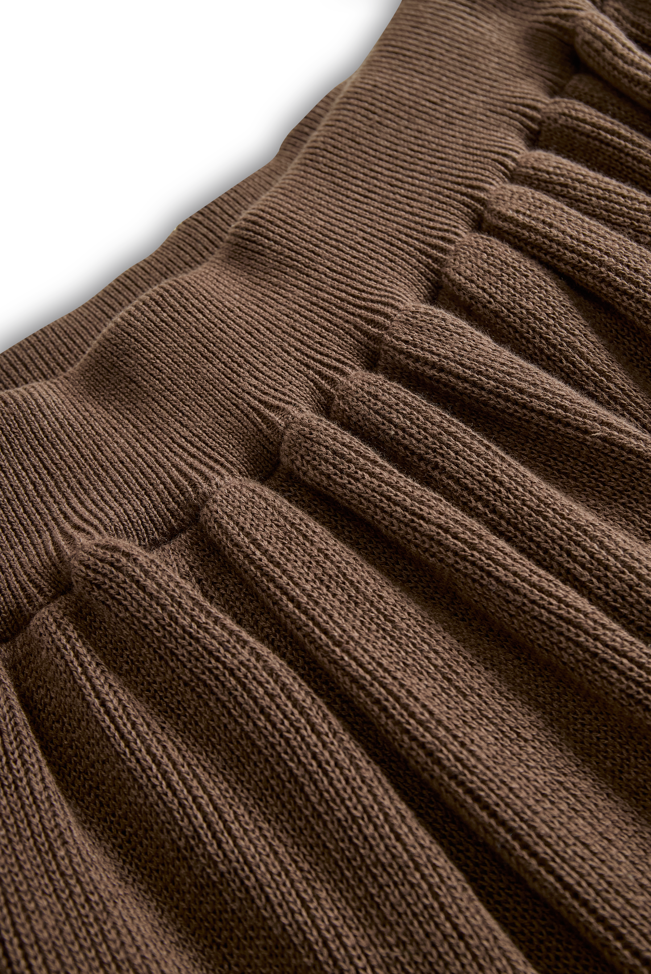 Women's Fashion Round Neck Knitted Sweater Skirt Set MDA0737H3Y