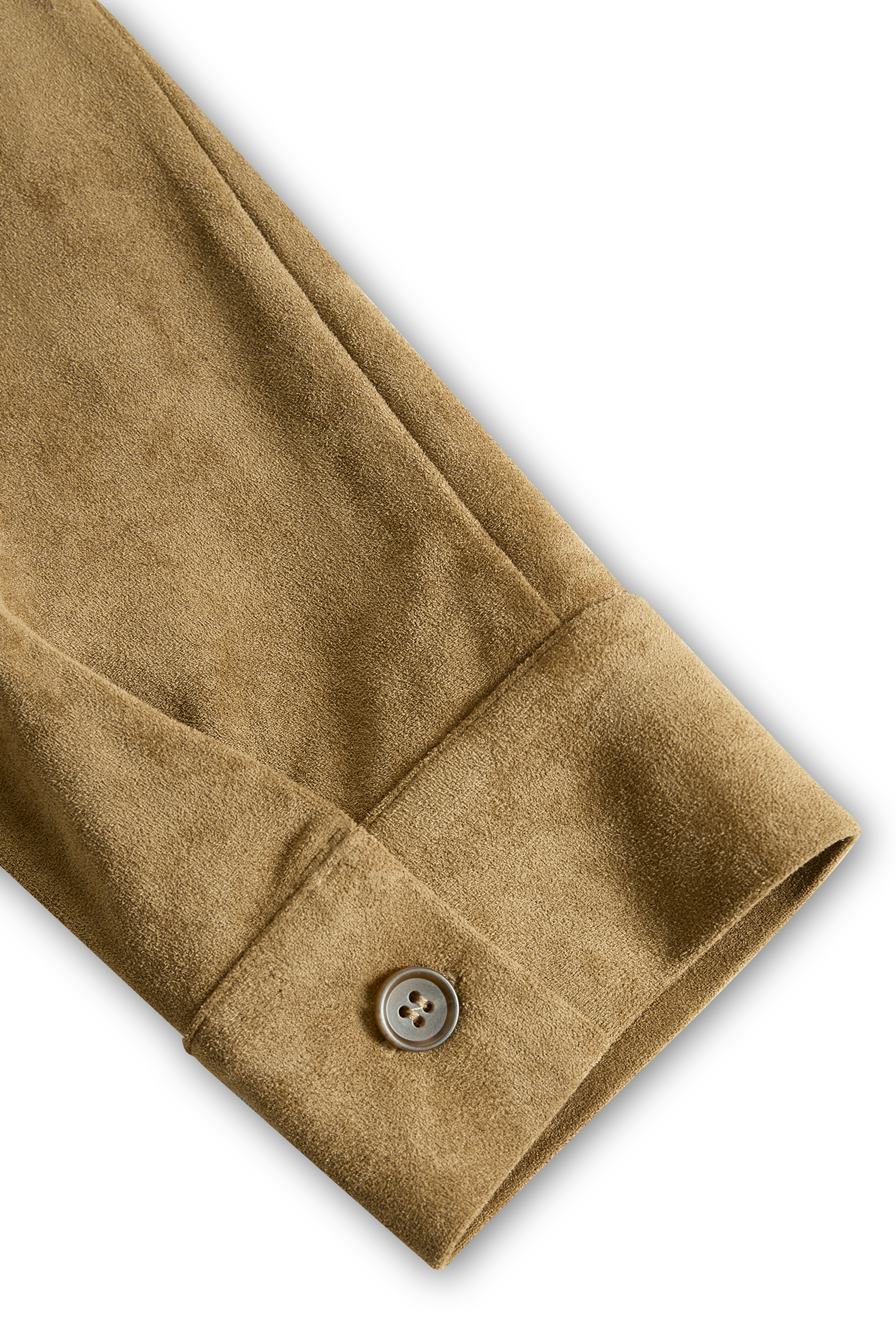 Women's Fashion Suede Single Breasted Lapel Long Sleeve Midi Dress MDA1867H7Y