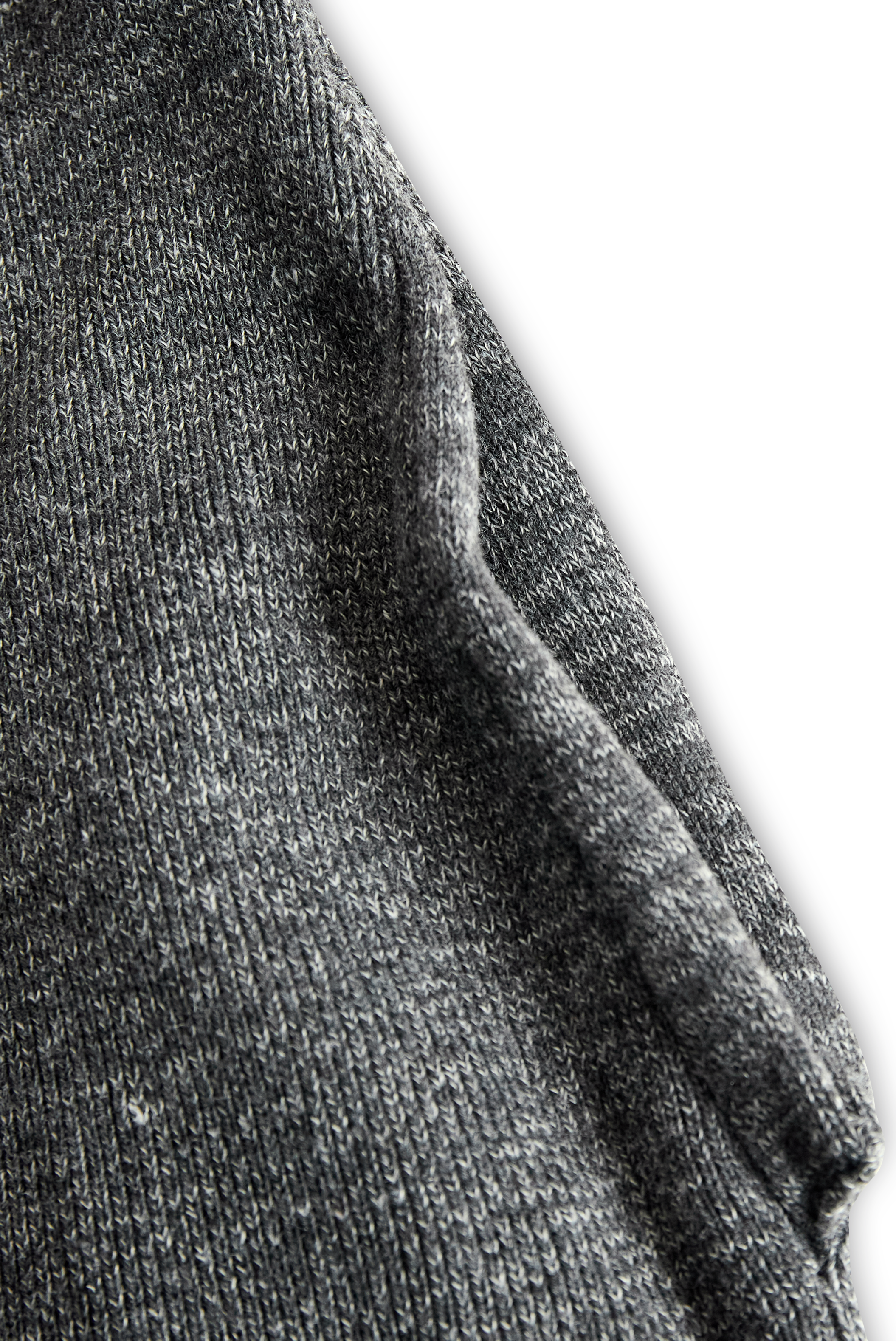 Women's Fashion Loose Knit White Trim Zipper Polo Neck Mini Dress MDA0774H6Y