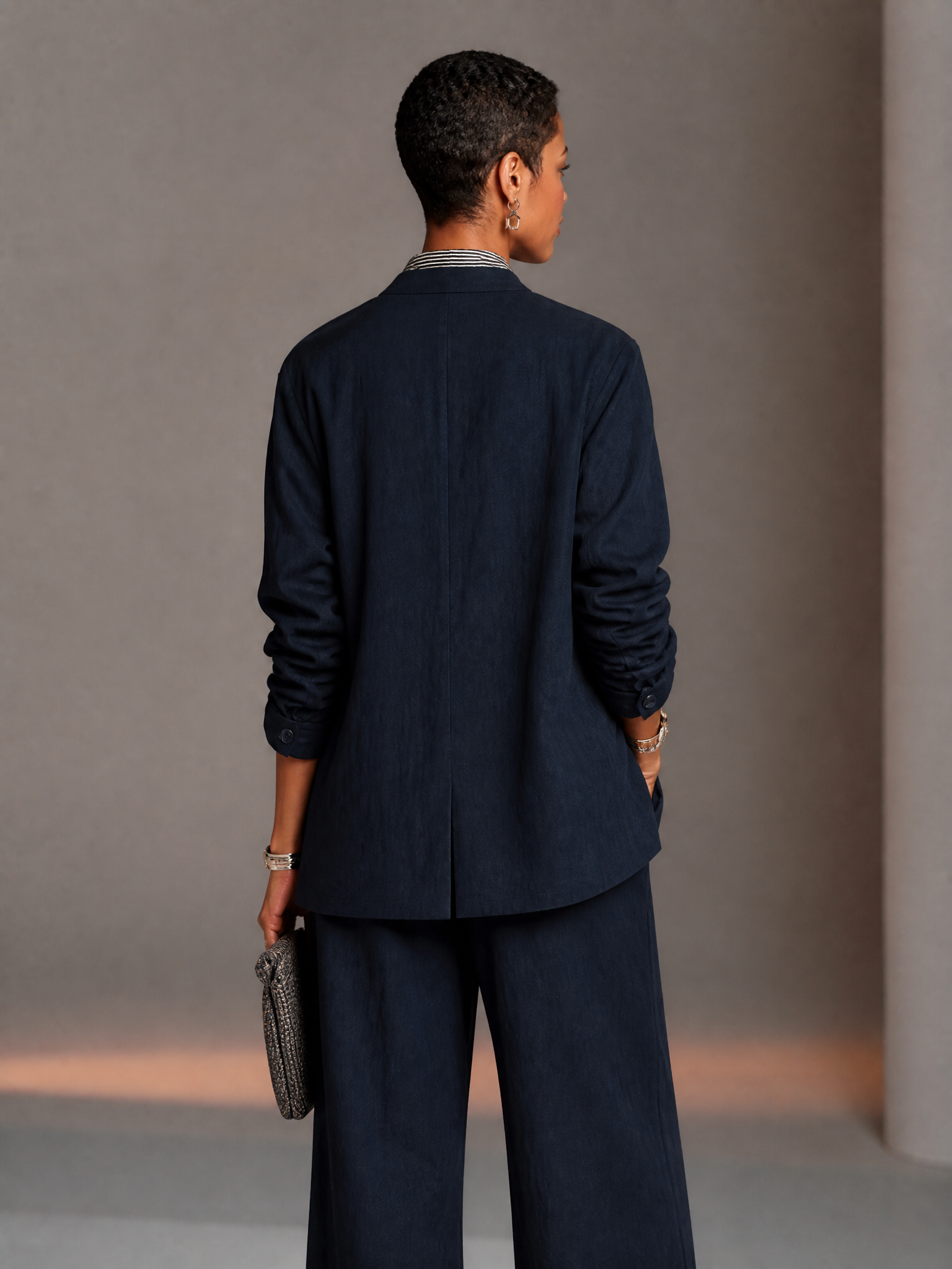 Women's Two-piece Commuter Style Lapel Coat MDZ2520H4GMJ