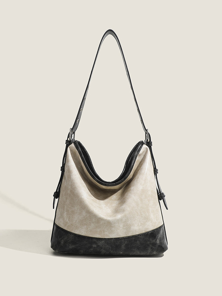 Women's Fashionable Color-block Handbag MDA0826H3Y