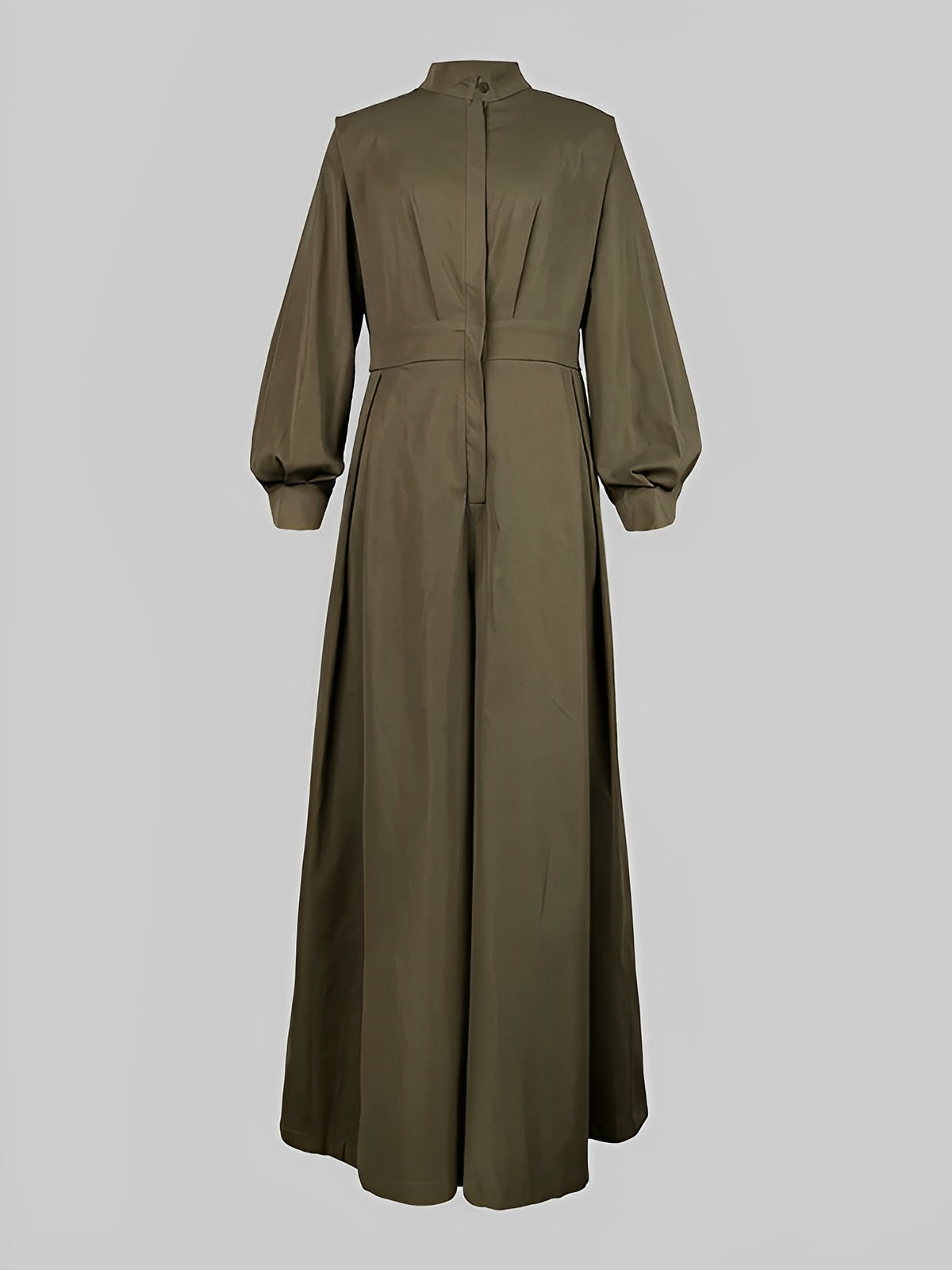 Women's Long Sleeve Waist Jumpsuit (Without Belt) MDA2270G3T