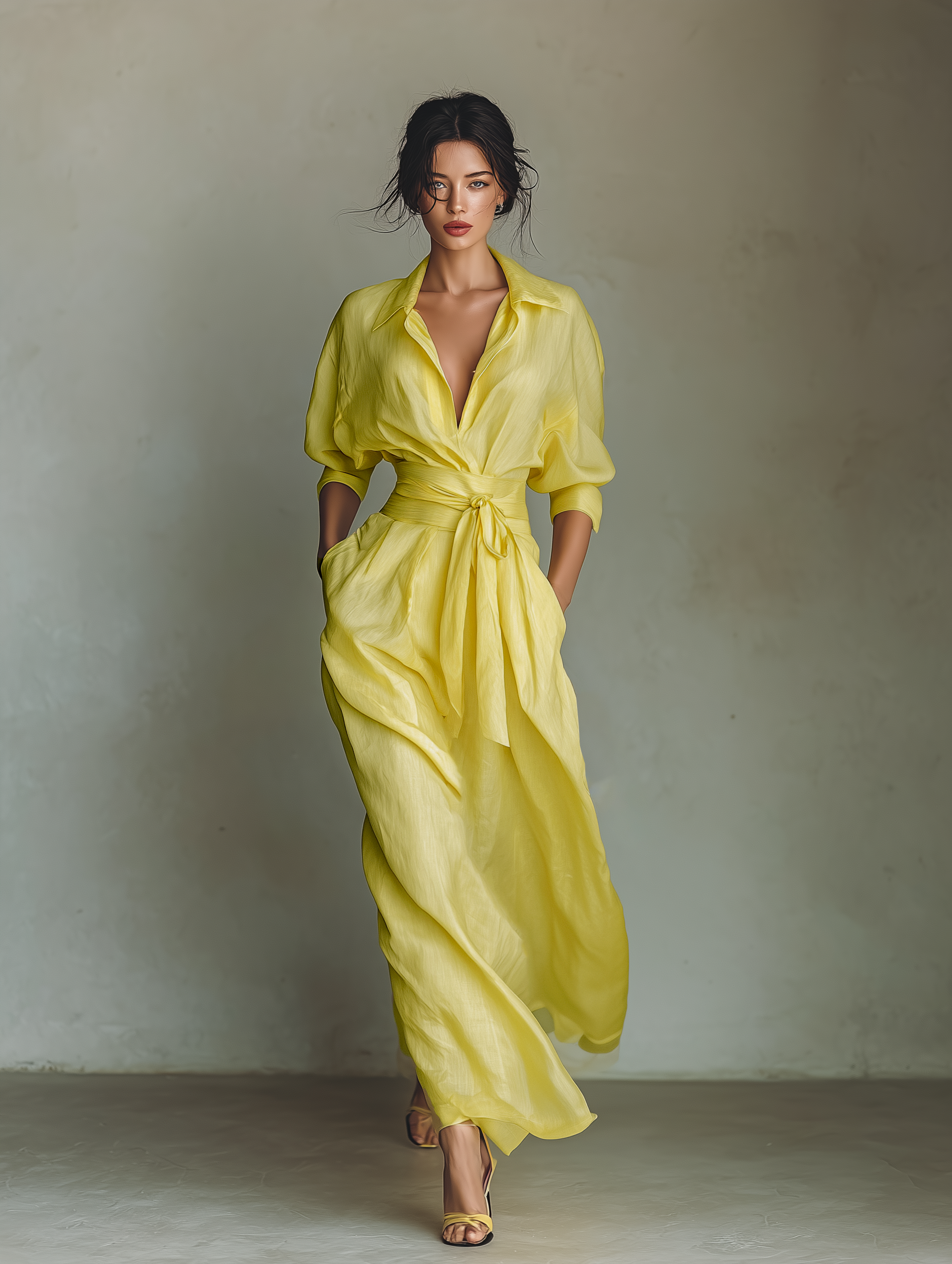 yellow cotton shirt dress Hazelshine Mustard Cotton Shirt Dress  Ruffleberry