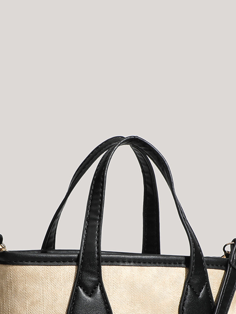 Women's Retro Autumn And Winter Oblique Shoulder Handbag Pu Bucket Bag MDA0499H6I